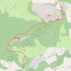 Itinéraire Roche Ronde en traversée de Bédeilhac à Rabat les Trois Seigneurs, distance, dénivelé, altitude, carte, profil, trace GPS