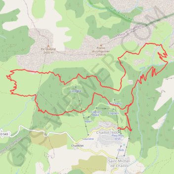 Itinéraire Balcons de Chaillol sur le chemin des lys, distance, dénivelé, altitude, carte, profil, trace GPS