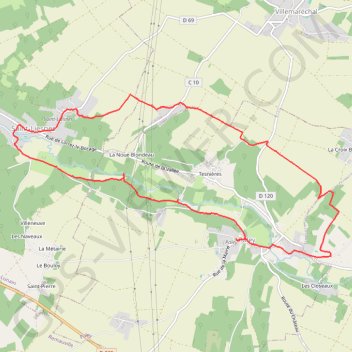 Itinéraire Randonnée à Paley, distance, dénivelé, altitude, carte, profil, trace GPS