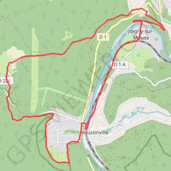 Itinéraire Les Grands Ducs, distance, dénivelé, altitude, carte, profil, trace GPS