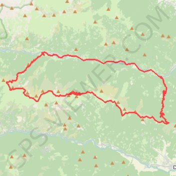 Itinéraire Monte Nebin (Val Varaita), distance, dénivelé, altitude, carte, profil, trace GPS