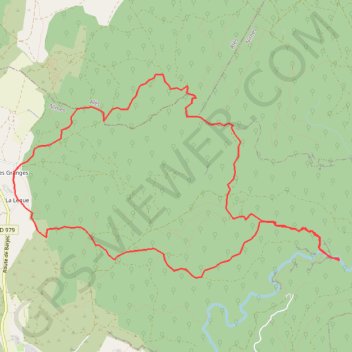 Itinéraire Le Menhir et Les Concluses, distance, dénivelé, altitude, carte, profil, trace GPS