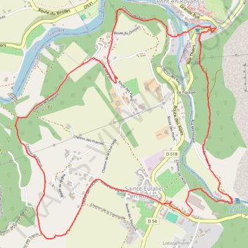 Itinéraire Piste 1, distance, dénivelé, altitude, carte, profil, trace GPS