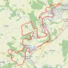 Itinéraire Cloyes-les-Trois-Rivières, distance, dénivelé, altitude, carte, profil, trace GPS