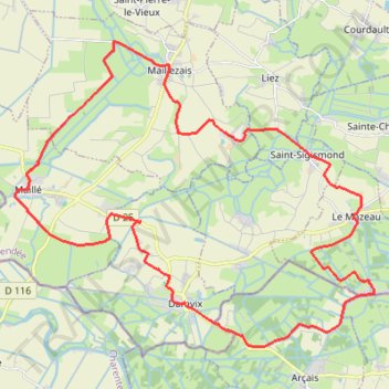 Itinéraire ACTIVE LOG141711, distance, dénivelé, altitude, carte, profil, trace GPS