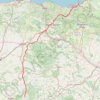 Itinéraire Buitrago -Hendaye Gravel 438km 4440D+, distance, dénivelé, altitude, carte, profil, trace GPS