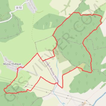 Itinéraire Randonnée, distance, dénivelé, altitude, carte, profil, trace GPS