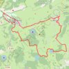 Itinéraire Besse - Super Besse - Puy de Sancy - Lacs, distance, dénivelé, altitude, carte, profil, trace GPS