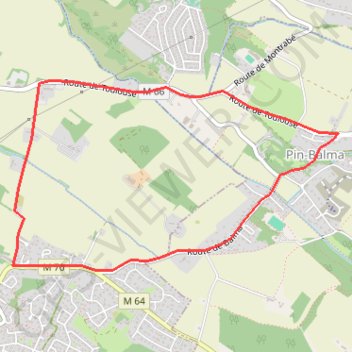 Itinéraire Petits pas au Paradoux, distance, dénivelé, altitude, carte, profil, trace GPS