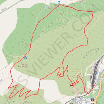 Itinéraire ITILAR066V51XSLD, distance, dénivelé, altitude, carte, profil, trace GPS