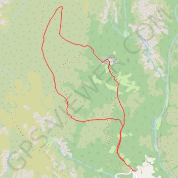 Itinéraire PR-G 27 Rota de Queguas, distance, dénivelé, altitude, carte, profil, trace GPS