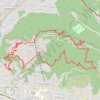 Itinéraire Le mont Faron, distance, dénivelé, altitude, carte, profil, trace GPS