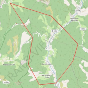Itinéraire Chaffal Bivouac Boucle, distance, dénivelé, altitude, carte, profil, trace GPS