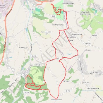 Itinéraire Parcours Global, distance, dénivelé, altitude, carte, profil, trace GPS