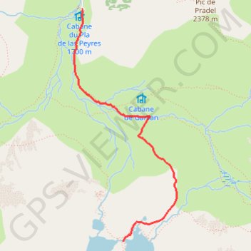 Itinéraire Étangs de Fontargente, distance, dénivelé, altitude, carte, profil, trace GPS