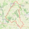 Itinéraire Boucle à Epuisay, distance, dénivelé, altitude, carte, profil, trace GPS