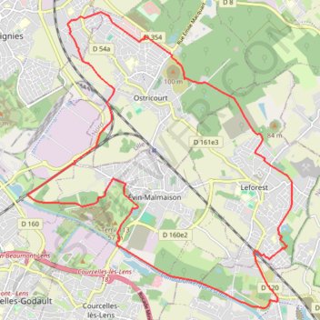 Itinéraire Boucle des 3 Cavaliers, distance, dénivelé, altitude, carte, profil, trace GPS