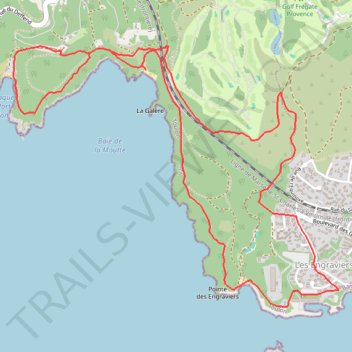 Itinéraire Calanque du Port D'Alon - Pointe des Engraviers, distance, dénivelé, altitude, carte, profil, trace GPS