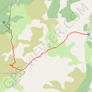 Itinéraire Baraque du Pison jusqu'au refuge de Chaumailloux, distance, dénivelé, altitude, carte, profil, trace GPS