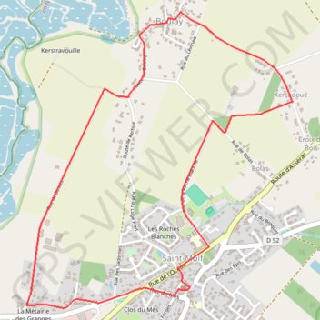 Itinéraire trace-gpx-circuit-de-la-duchesse-saint-molf-887279, distance, dénivelé, altitude, carte, profil, trace GPS