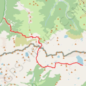 Itinéraire Pyrénées - Certascan - Salau, distance, dénivelé, altitude, carte, profil, trace GPS