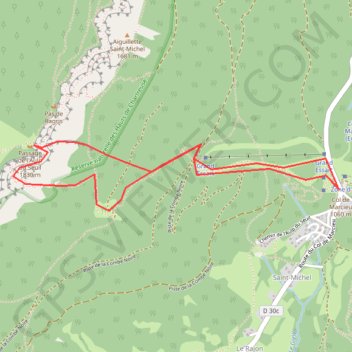 Itinéraire Passage de l'Aulp du Seuil, distance, dénivelé, altitude, carte, profil, trace GPS