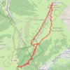 Itinéraire Aiguillettes des Posettes, distance, dénivelé, altitude, carte, profil, trace GPS