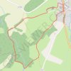 Itinéraire La boucle des Boudières - Nettancourt, distance, dénivelé, altitude, carte, profil, trace GPS