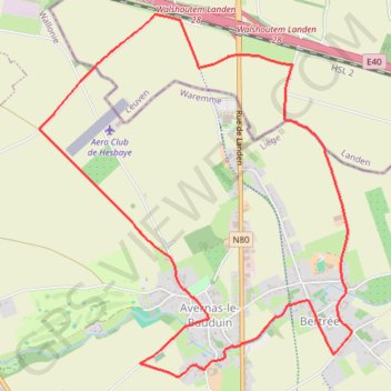 Itinéraire La Balade du Tumulus, distance, dénivelé, altitude, carte, profil, trace GPS