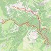 Itinéraire GRP Loue-Lison - Etape 2, distance, dénivelé, altitude, carte, profil, trace GPS