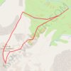 Itinéraire Soum de Coste Oueillère depuis les granges de Camoudiet, distance, dénivelé, altitude, carte, profil, trace GPS