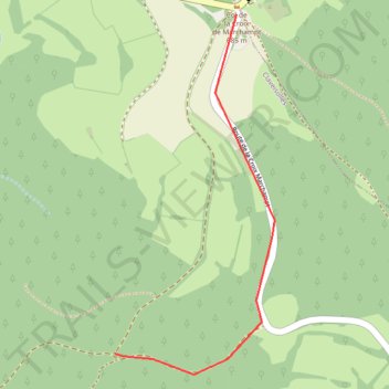 Itinéraire trace, distance, dénivelé, altitude, carte, profil, trace GPS