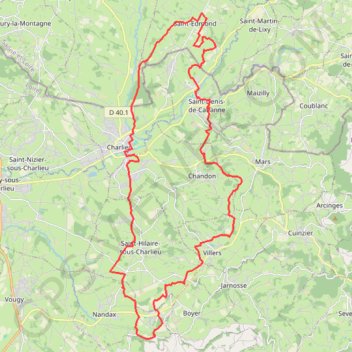 Itinéraire Rando la Fourchemolle - Nandax-Ressins, distance, dénivelé, altitude, carte, profil, trace GPS
