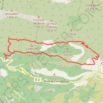 Itinéraire NewTrack, distance, dénivelé, altitude, carte, profil, trace GPS