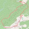 Itinéraire Bellaud, distance, dénivelé, altitude, carte, profil, trace GPS