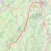 Itinéraire 2023-05-18 16:26:55, distance, dénivelé, altitude, carte, profil, trace GPS