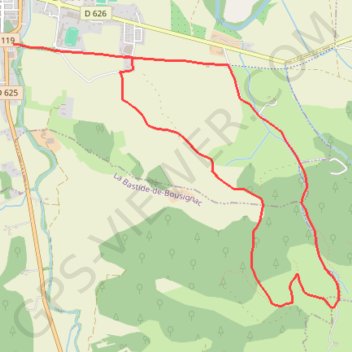 Itinéraire rando2, distance, dénivelé, altitude, carte, profil, trace GPS