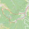 Itinéraire Le sentier des mouflons à Nébuzon, distance, dénivelé, altitude, carte, profil, trace GPS