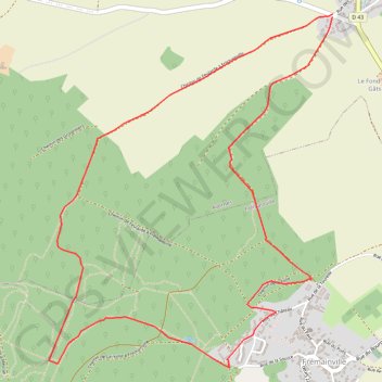 Itinéraire La Corbinette, distance, dénivelé, altitude, carte, profil, trace GPS