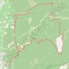 Itinéraire Les Bergeries Villes sur Auzon, distance, dénivelé, altitude, carte, profil, trace GPS