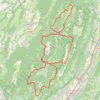 Itinéraire GRP Tour de Chartreuse - 2024_1, distance, dénivelé, altitude, carte, profil, trace GPS