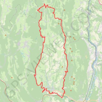 Itinéraire Tour du Bacon du Valromey (Ain), distance, dénivelé, altitude, carte, profil, trace GPS