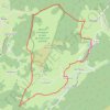 Itinéraire PR-Valadon - Cherfoy, distance, dénivelé, altitude, carte, profil, trace GPS