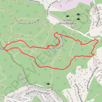 Itinéraire Hyères - La Citerne, distance, dénivelé, altitude, carte, profil, trace GPS