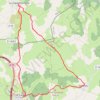 Itinéraire LA COUVERTOIRADE, distance, dénivelé, altitude, carte, profil, trace GPS