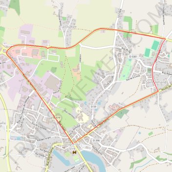 Itinéraire TM2026 Circuit Fictif Torigni-20678646, distance, dénivelé, altitude, carte, profil, trace GPS