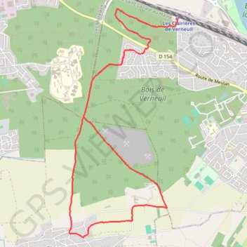 Itinéraire Du côté de Chapet, distance, dénivelé, altitude, carte, profil, trace GPS