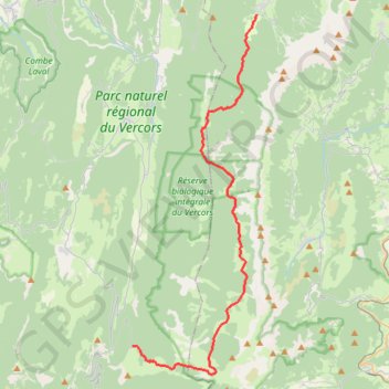Itinéraire Raid corençon col du rousset, distance, dénivelé, altitude, carte, profil, trace GPS
