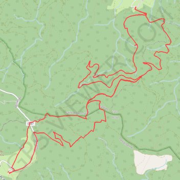 Itinéraire Pic de Nore, distance, dénivelé, altitude, carte, profil, trace GPS