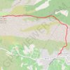 Itinéraire Puyloubier - Pic des Mouches, distance, dénivelé, altitude, carte, profil, trace GPS